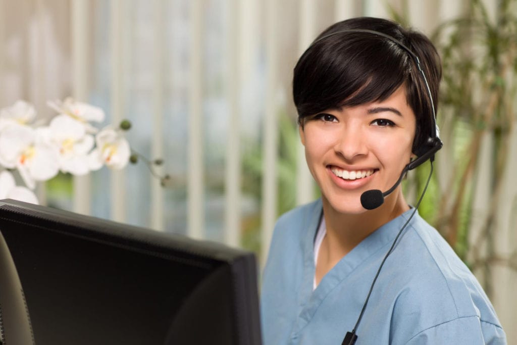 Texas Medical Answering Services Telephone Triage A Medical Answering Agent Provides Tele-Triage For Patients.