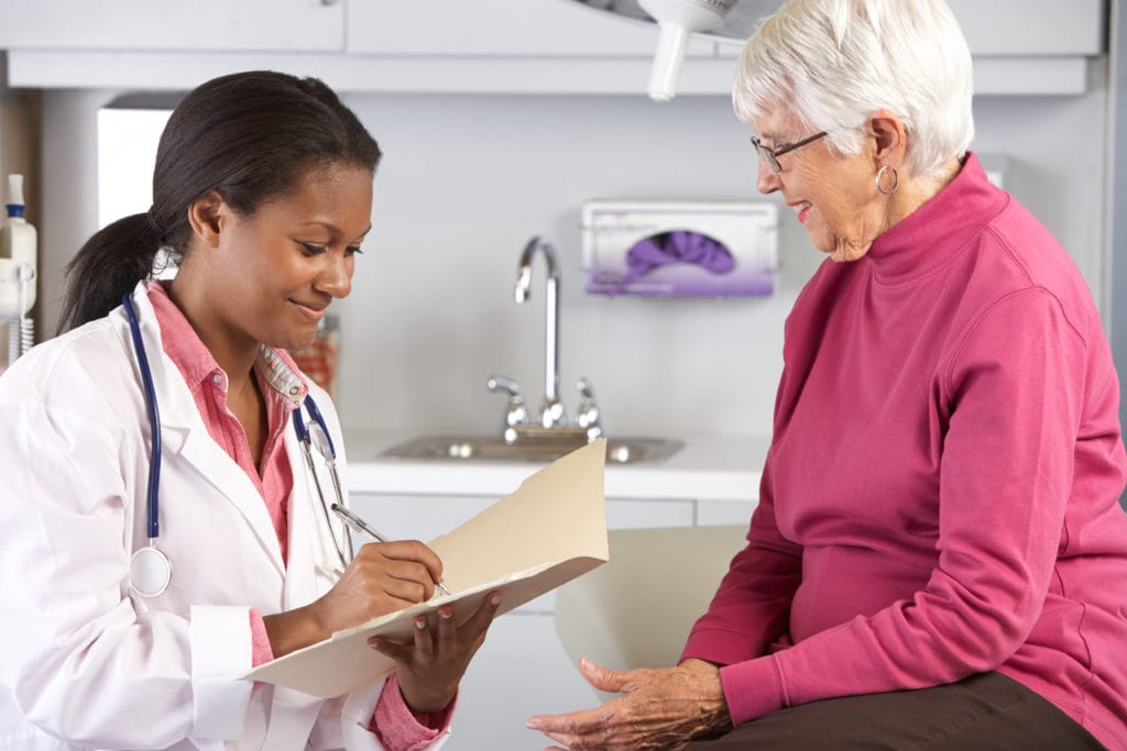 Internal Medicine Doctor Visits Patient In Medical After Hours Answering Service