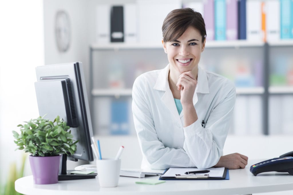 Healthcare Practitioner Enjoying Intergy Integrated Ehr And Medical After-Hours Answering Service